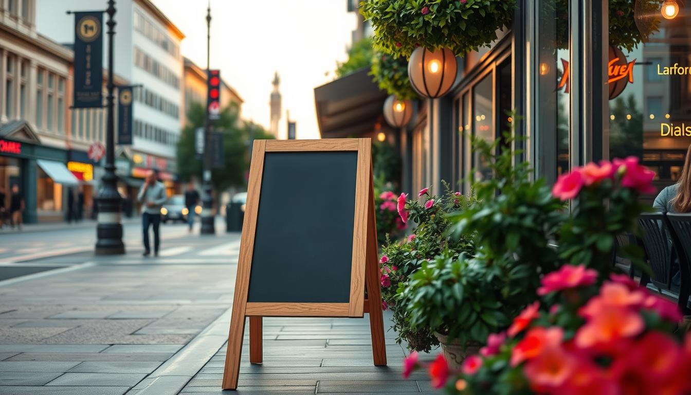 A Frame Sign Design 101 Everything You Need To Know A Frame Sign